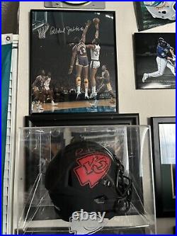 Patrick Mahomes Signed Kansas City Chiefs Eclipse FS Football Helmet Fanatic COA