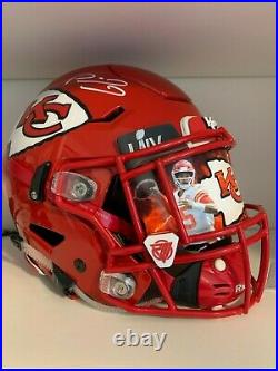 Patrick Mahomes Signed Kansas City Chiefs F/s Authentic Speedflex Helmet Jsa