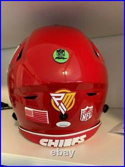 Patrick Mahomes Signed Kansas City Chiefs F/s Authentic Speedflex Helmet Jsa