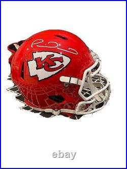 Patrick Mahomes Signed Kansas City Chiefs Full Size Replica Speed Helmet