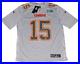 Patrick Mahomes Signed Kansas City Chiefs Gray Nike Super Bowl LVII Jersey Bas