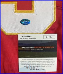 Patrick Mahomes Signed Kansas City Chiefs Jersey with COA- Size XL