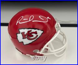 Patrick Mahomes Signed Kansas City Chiefs Mini Helmet Auto PSA LOA