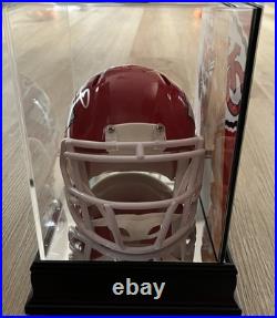 Patrick Mahomes Signed Kansas City Chiefs Mini Helmet With Display Case Fanatics