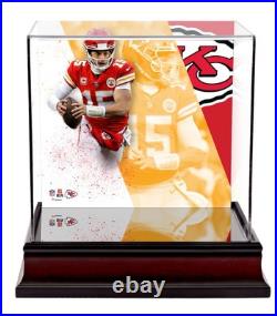 Patrick Mahomes Signed Kansas City Chiefs Mini Helmet With Display Case Fanatics