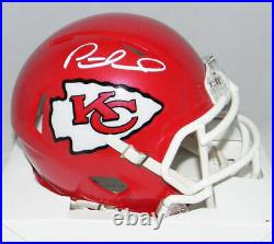 Patrick Mahomes Signed Kansas City Chiefs Mini Replica Speed Helmet