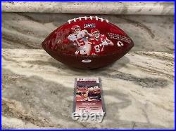 Patrick Mahomes Signed Kansas City Chiefs Mvp Football Jsa Coa