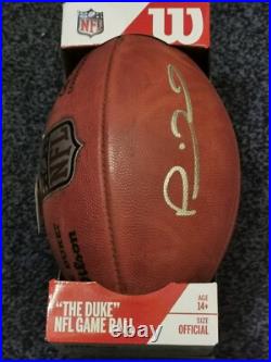 Patrick Mahomes Signed Kansas City Chiefs Official NFL Duke Wilson Football Bas