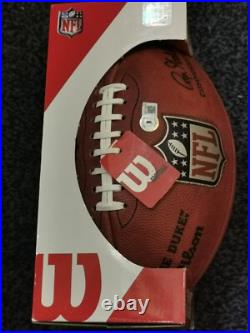 Patrick Mahomes Signed Kansas City Chiefs Official NFL Duke Wilson Football Bas
