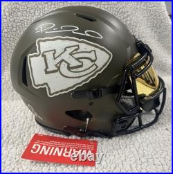Patrick Mahomes Signed Kansas City Chiefs Speed AUTHENTIC Specialty Helmet STS