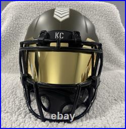Patrick Mahomes Signed Kansas City Chiefs Speed AUTHENTIC Specialty Helmet STS