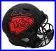 Patrick Mahomes Signed Kansas City Chiefs Speed Full Size Eclipse NFL Helmet