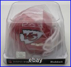 Patrick Mahomes Signed Kansas City Chiefs Speed Mini Helmet Beckett