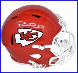 Patrick Mahomes Signed Kansas City Chiefs Speed Rep Full Size Helmet Beckett BAS