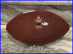 Patrick Mahomes Signed Kansas City Chiefs Super Bowl LIV Football Beckett Coa