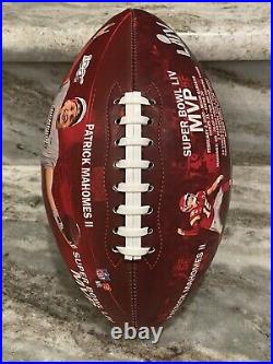 Patrick Mahomes Signed Kansas City Chiefs Super Bowl LIV Football Beckett Coa