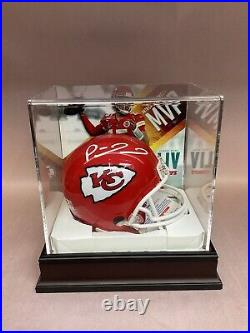 Patrick Mahomes Signed Kansas City Chiefs Super Bowl LIV Mini Helmet Coa