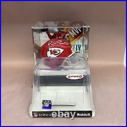 Patrick Mahomes Signed Kansas City Chiefs Super Bowl LIV Mini Helmet Coa