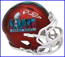 Patrick Mahomes Signed Kansas City Chiefs Super Bowl LVII Mini Helmet Beckett