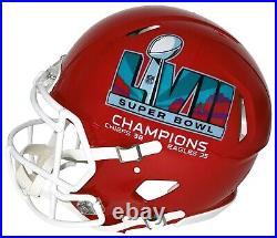 Patrick Mahomes Signed Kansas City Chiefs Super Bowl LVII Speed Authentic Helmet