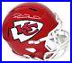 Patrick Mahomes Signed Kansas City Chiefs Super Bowl LVII Speed Helmet Beckett