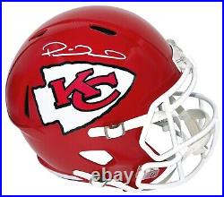 Patrick Mahomes Signed Kansas City Chiefs Super Bowl LVII Speed Helmet Beckett