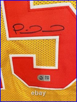 Patrick Mahomes Signed Yellow KANSAS CITY CHIEFS JERSEY