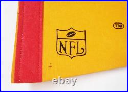 Patrick Mahomes Travis Kelce Signed Kansas City Chiefs Pennant'60s NFL Football