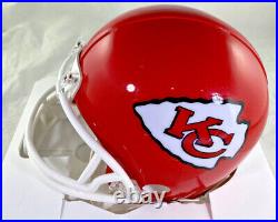 Patrick Mahomes & Tyreek Hill / Autographed Kansas City Chiefs Mini Helmet / COA