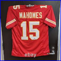 Patrick Mahomes signed KC Chiefs custom Home (Red) jersey WithCOA