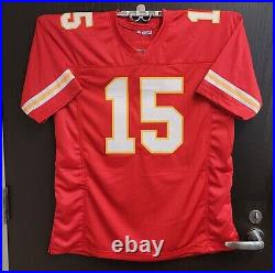 Patrick Mahomes signed KC Chiefs custom Home (Red) jersey WithCOA