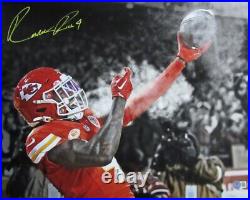 Rashee Rice Autographed 16x20 Photo Kansas City Chiefs Beckett 118600