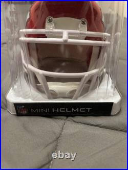 Rashee Rice Kansas City Chiefs Autographed Signed Mini Helmet Beckett Witness