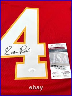 Rashee Rice Kansas City Chiefs Autographed Stitched Jersey Jsa Witness Coa