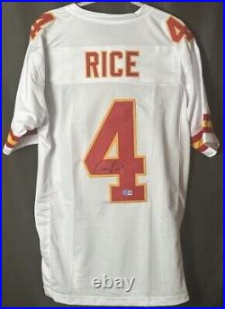 Rashee Rice Kansas City Chiefs Signed Autographed Jersey (Beckett)