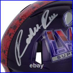 Rashee Rice Kansas City Chiefs Signed Super Bowl LVIII Event Riddell Mini Helmet