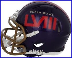 Rashee Rice Kansas City Chiefs Signed Super Bowl LVIII Event Riddell Mini Helmet