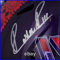 Rashee Rice Kansas City Chiefs Signed Super Bowl LVIII Riddell Replica Helmet