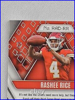 Rashee Rice Laundry Tag 2023 Phoenix FOTL Rookie 3 Color Corner Patch Auto 06/25 Rashee Rice Laundry Tag 2023 Phoenix FOTL Rookie 3 Color Corner Patch Auto 06/25