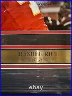 Rashee Rice signed autographed Kansas City Chiefs 16x20 Photo Framed Beckett