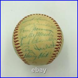 Roger Maris Rookie Era 1958 Kansas City Athletics Team Signed Baseball Beckett