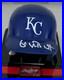 Royals HOF'er GEORGE BRETT Signed Kansas City Rawlings Mini Helmet AUTO JSA