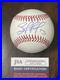 SALVADOR PEREZ Signed Rawlings MLB Baseball KANSAS CITY KC ROYALS AUTO JSA AUTH