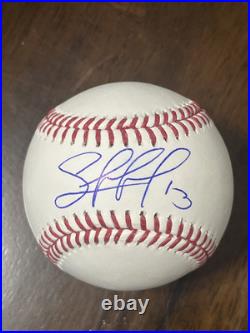 SALVADOR PEREZ Signed Rawlings MLB Baseball KANSAS CITY KC ROYALS AUTO JSA AUTH