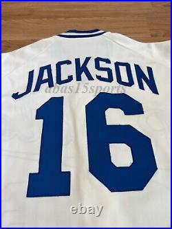 SIGNED 1990 BO JACKSON Kansas City Royals GAME ISSUED Jersey Rawlings JSA AUTO