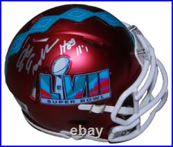 STEVE SPAGNUOLO signed (KANSAS CITY CHIEFS) mini football helmet BECKETT BR63121