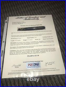 Salvador Perez Kansas City Royals Game Used Bat 2018 PSA DNA GU 10 Signed