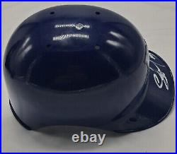 Salvador Perez Salvy Signed Autographed Baseball Mini Helmet. Kansas City Royals