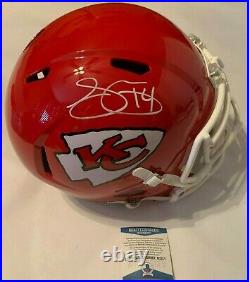 Sammy Watkins Autographed Full Size Kansas City Chiefs Speed Helmet Beckett COA