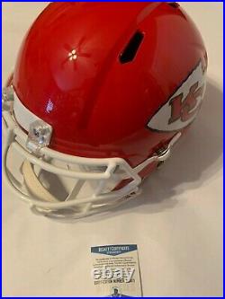 Sammy Watkins Autographed Full Size Kansas City Chiefs Speed Helmet Beckett COA